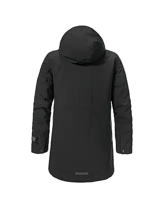 SCHÖFFEL | Parka d'hiver 3 en 1 pour femmes Style Borkol à capuche | schwarz